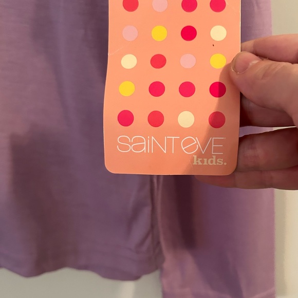 Lot of 3 girls shirts Abercrombie Kids, Justice & NWT Saint-eve sz 10. - Picture 12 of 13